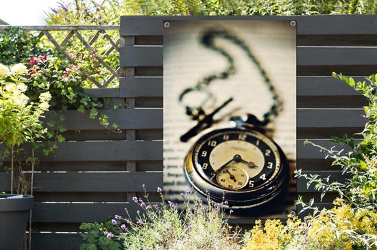 Montre de poche sur un livre 120x180 cm XXL / Groot format!