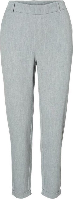 Vero Moda Broek Vmmaya Mw Loose Solid Pant Noos 10225280 Light Grey Melange Dames Maat - W26 X L32