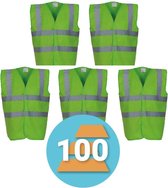 RWS hesje limoengroen 100-pack