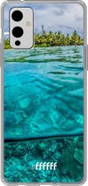 6F hoesje - geschikt voor OnePlus 9 -  Transparant TPU Case - Beautiful Maldives #ffffff