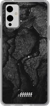 6F hoesje - geschikt voor OnePlus 9 -  Transparant TPU Case - Dark Rock Formation #ffffff