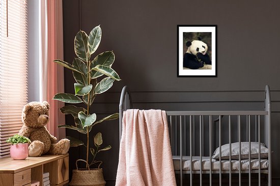 Manger panda 30x40 cm - petit