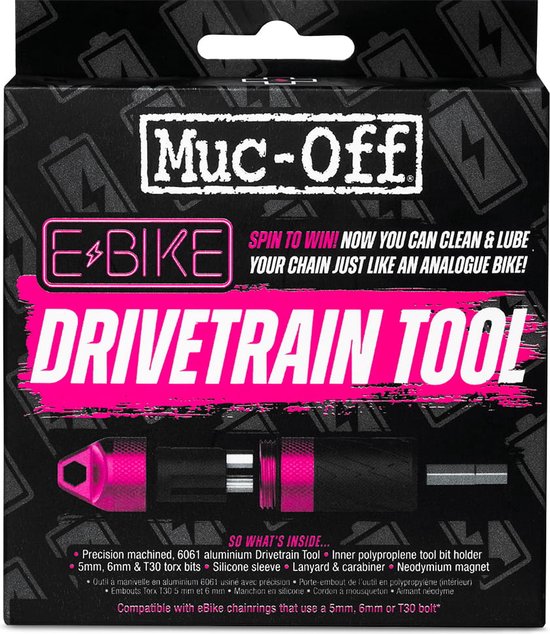 Muc-Off - Outils de transmission pour vélos électriques - Drivetrain Tool