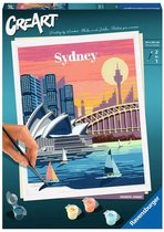 Ravensburger Colourful Sydney - Schilderen op nummer voor volwassenen