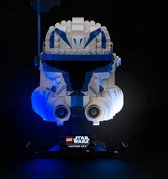 Light My Bricks - Kit d'éclairage adapté au casque LEGO Star Wars Captain Rex 75349