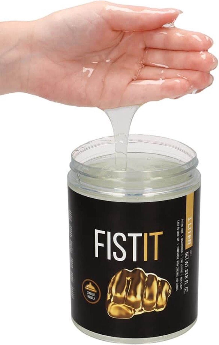 Fist It Jar Glijmiddel Op Waterbasis In Handige Emmer Ml Bol