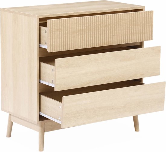 Alice's Garden l Commode Linear l 80x40x80cm l 3 tiroirs