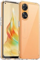 Oppo Reno8 T Hoesje Acryl Back Cover Transparant