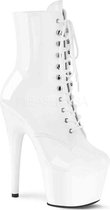 Pleaser Enkellaars -44 Shoes- ADORE-1020 Wit