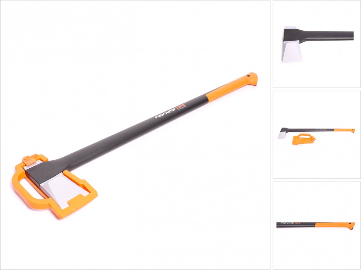 Fiskars Kloofbijl X27 - XXL Hakbijl voor hout - Splijthamer voor Houtblokken > 30 cm — afbeelding 13