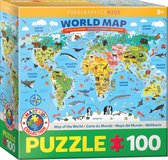 Eurographics Illustrated Map of the World (100)
