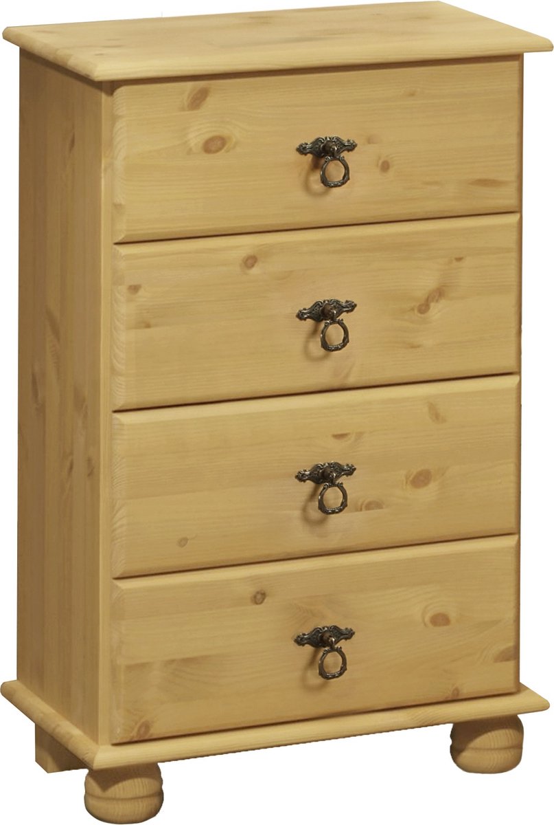 Notio Living Finca-Commode - 4-laden - Stainwax Natuur