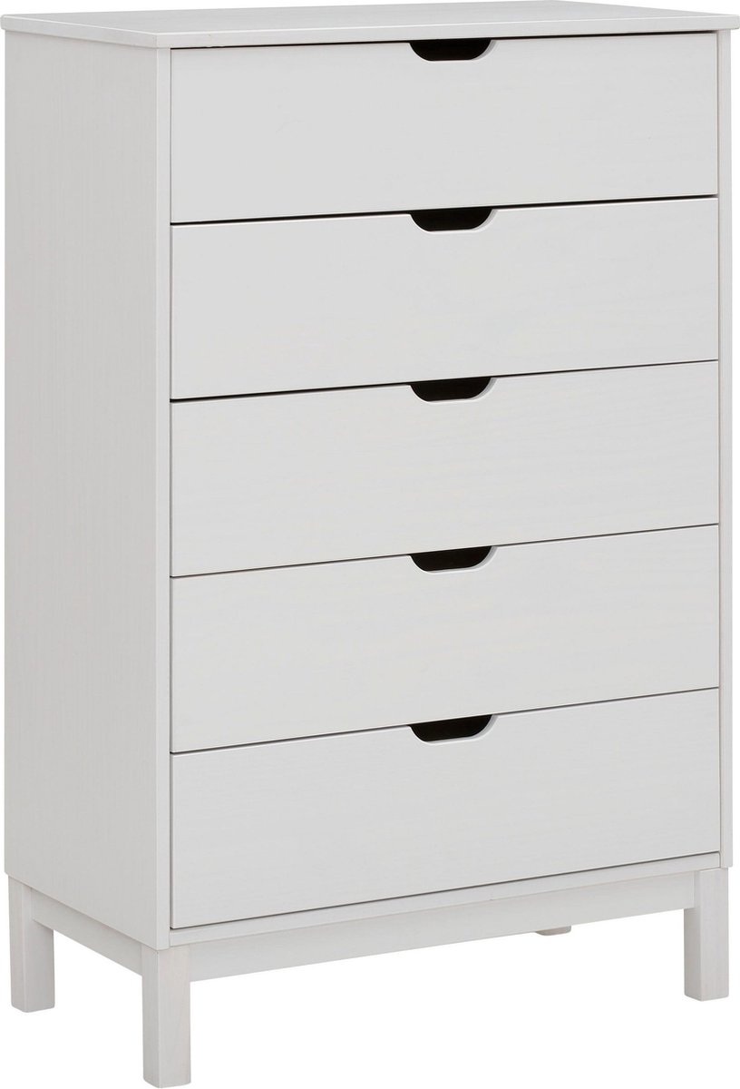 Post-Commode - 5-laden - Wit