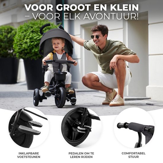 kinderkraft - Tricycle Aveo gris