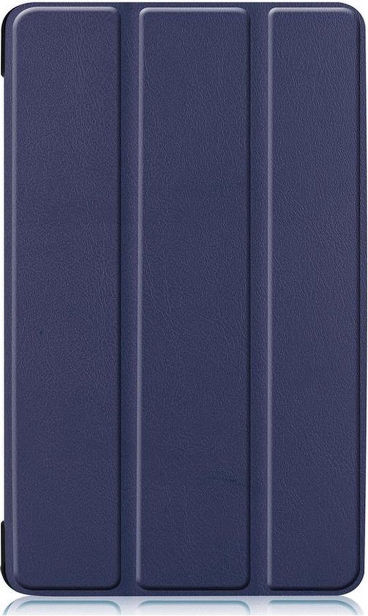 Shop4 - Geschikt voor Samsung Galaxy Tab A 8.0 (2019) Hoes - Smart Book Case Donker Blauw
