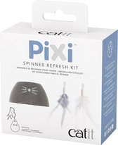 Cait - Speelgoed Voor Dieren - Kat - Ca Pixi Spinner Refresh Kit 8,5x8,5x4,5cm Gemengde Kleuren - 1st