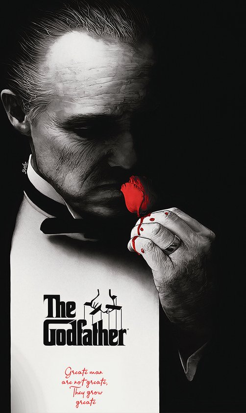 The Godfather Poster - Quote - Don Corleone - Graffiti Art - Geschikt om in te lijsten - 61
