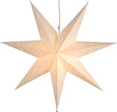 Star Trading Étoiles en papier suspendues | Fenêtre poinsettia | Étoile de papier illuminée | Étoile de Noël illuminée | Étoiles de Noël avec des lumières | Fenêtre Poinsettia éclairée | Étoiles de Noël