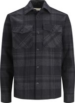 JACK&JONES PLUS JPRROY CHECK OVERSHIRT L/S PS Heren Overhemd - Maat EU3XL US1XL