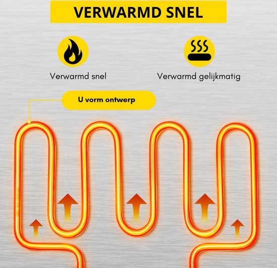 Happyment Buffetwarmer PRO - Electrisch - Chafing Dish - Warmhoudbakken - Warmhoudbakken 3 Voor Buffet - 3 Delig — afbeelding 4
