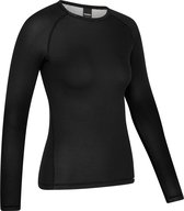 GripGrab - Ride Thermal Lange Mouw Winter Fiets Ondershirt voor Dames Polygiene Base Layer Thermoshirt - Zwart - Vrouwen - Maat XL