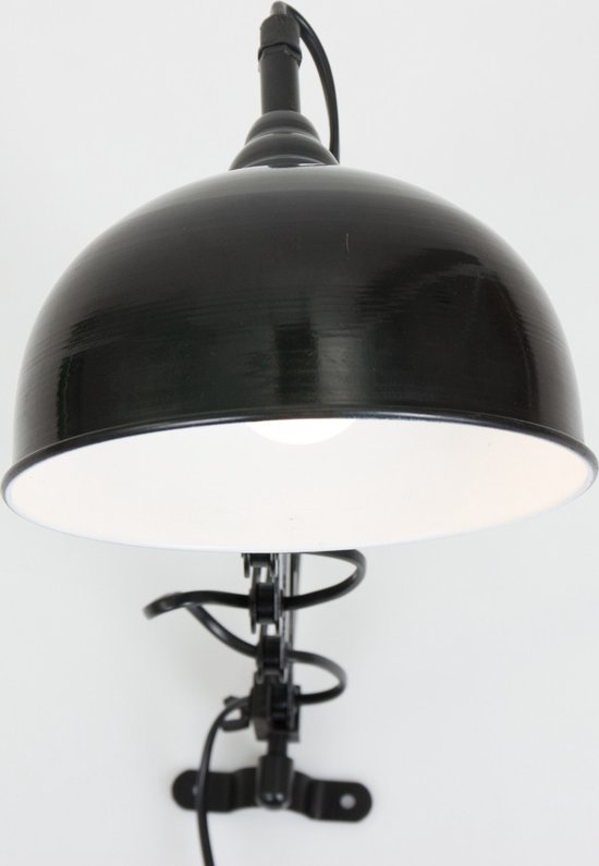 Industriële uittrekbare wandlamp Steinhauer Yorkshire Zwart | bol.com