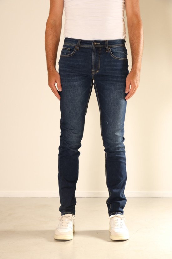 New Star Lincoln Jeans coupe fusel e pour homme Stonewash fonc bol