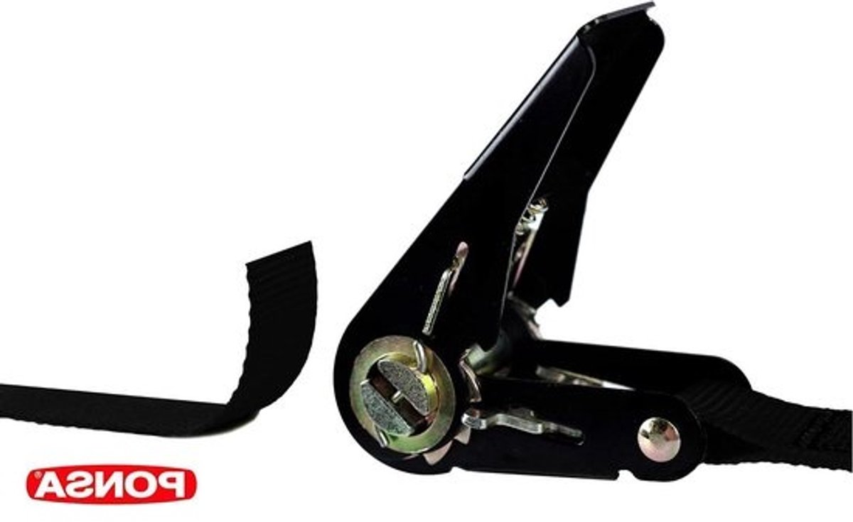 Professionele Ratchet - Ratel (gesloten haak) 5m Longte - LC 1.000. Werkelijke resistentie 2.000 Kg. 027135025501 Spanbanden met ratel