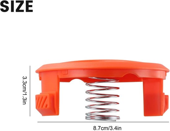 Cover Trimmer Spool Cap Repalcement Onderdelen voor STC1820PC STC1840 ST5530 STC1815 — afbeelding 5