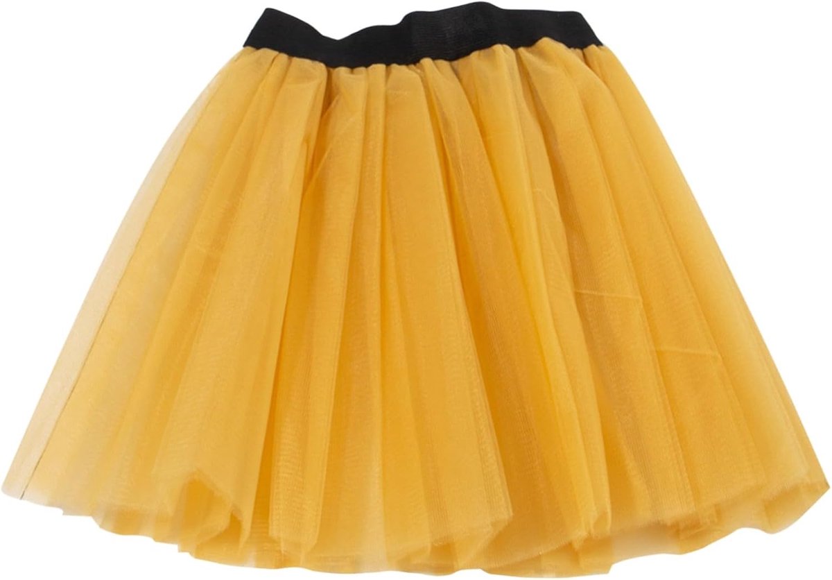 Pofrok voor meisjes, driedelige balletrok, dansrok, tutu, rok, carnavalskostuum