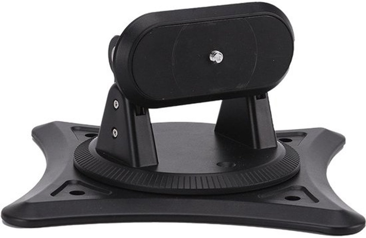 Projector Beugel - Tafel Standaard - Optimale Projectie - 360 Graden Draaibaar - 19 x 19 x 11 cm - Zwart