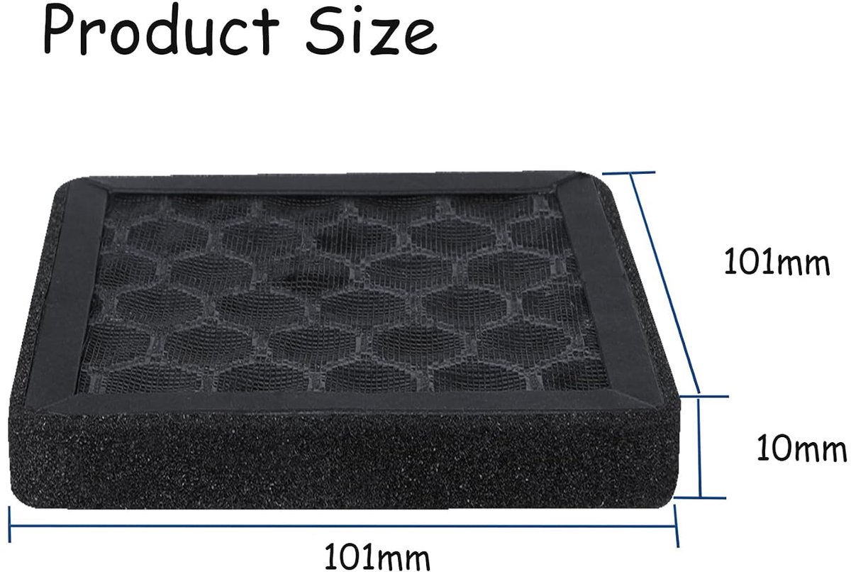 Kool luchtfilter voor Creality K2, 3D printer filtersysteem, originele luchtreiniger filter vervangstukken voor K2, K2 Plus, K2 Pro