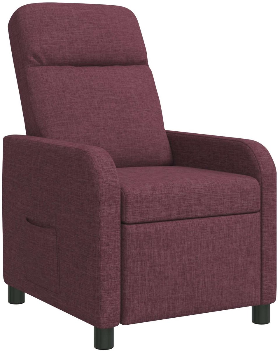 vidaXL Recliner - Paars - Stof