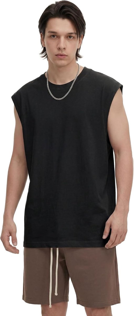 Tanktops Mouwloos T-shirt Vests Heren