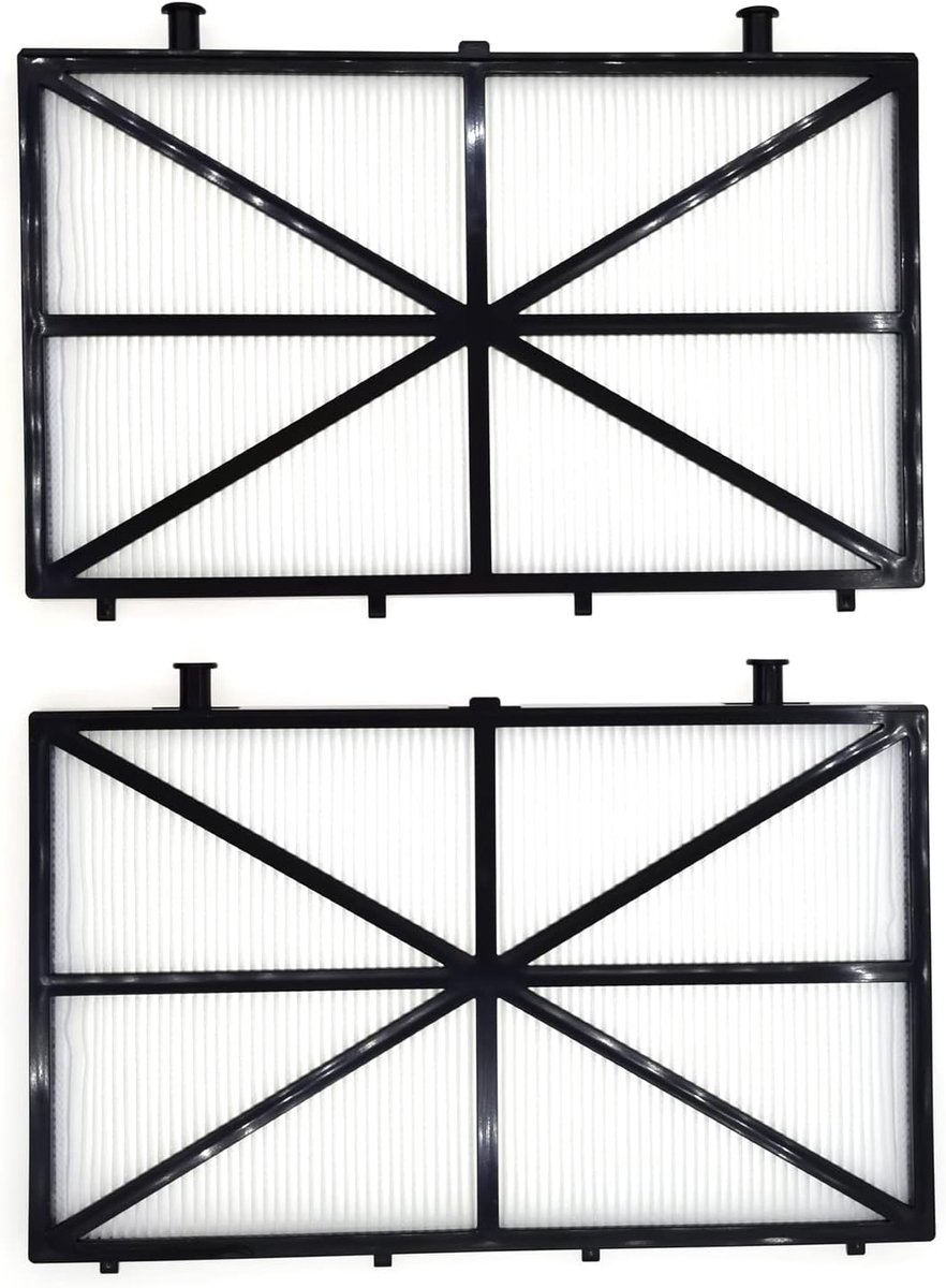 Dailygoods- Cartridgefilterpanelen 2 Stuks - Vervangende Filters - Voor Dolphin Robotic Pool Cleaners - Onderdeelnummer 9991432 - Goede Kwaliteit - Ul