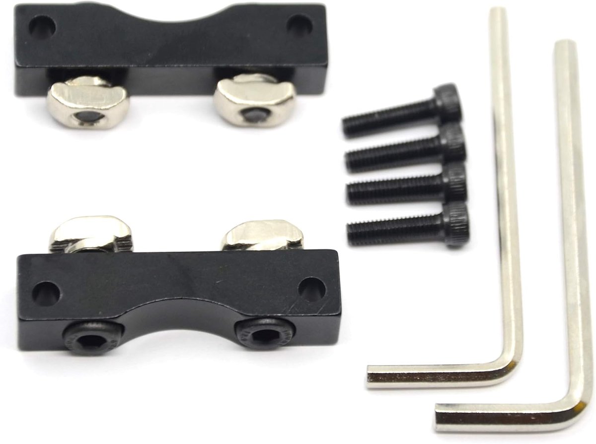 2 STKS 3D Printer Aluminium Z as Stepper Motor Mount Rack voor Ender-3 CR-10 serie
