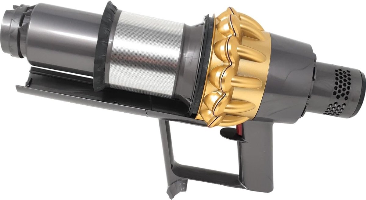 Motor hoofdbehuizing met cycloon compatibel met Dyson V11 SV14 schroefaccu, goud, identiek aan 970142-01