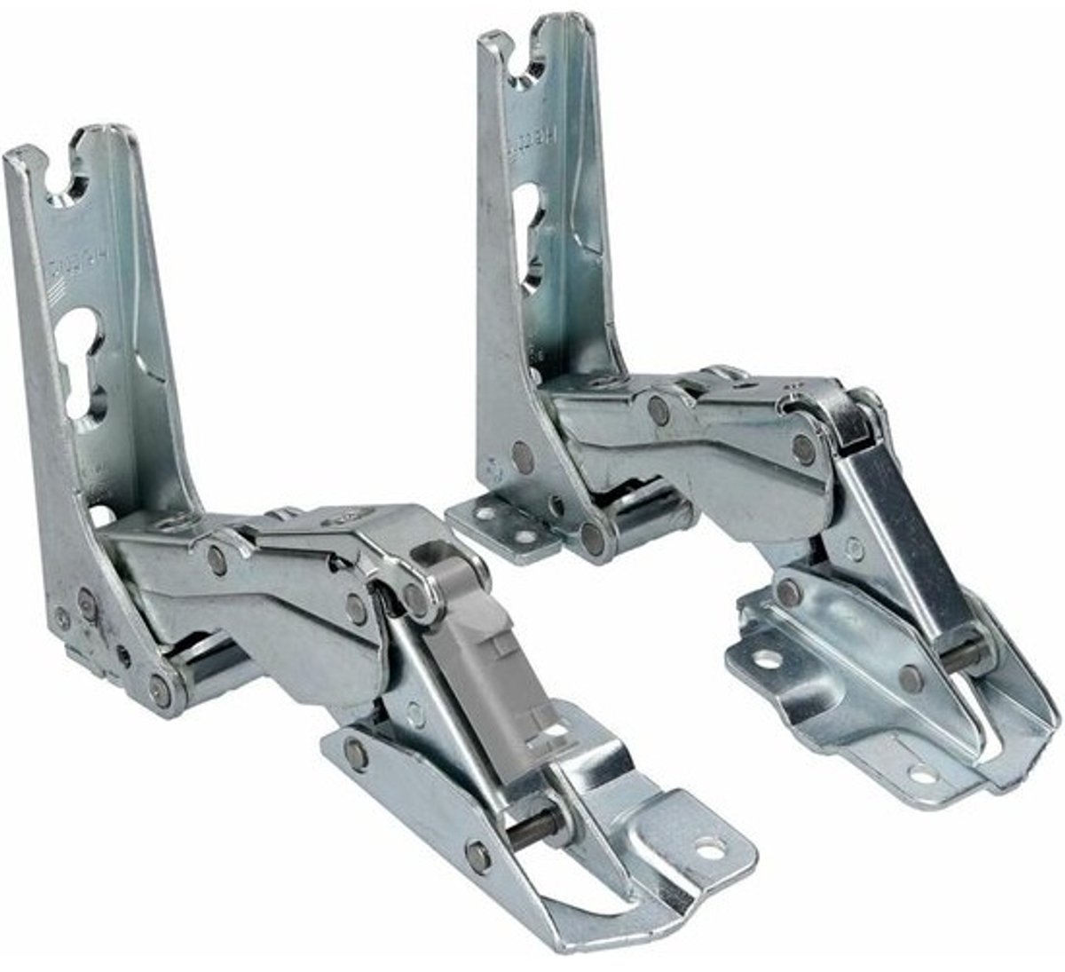 Deurscharnierset Koelkast - Vriezer Onderdeel - Apparaat Reparatie - Met Sluitdemper - 95x42x41cm