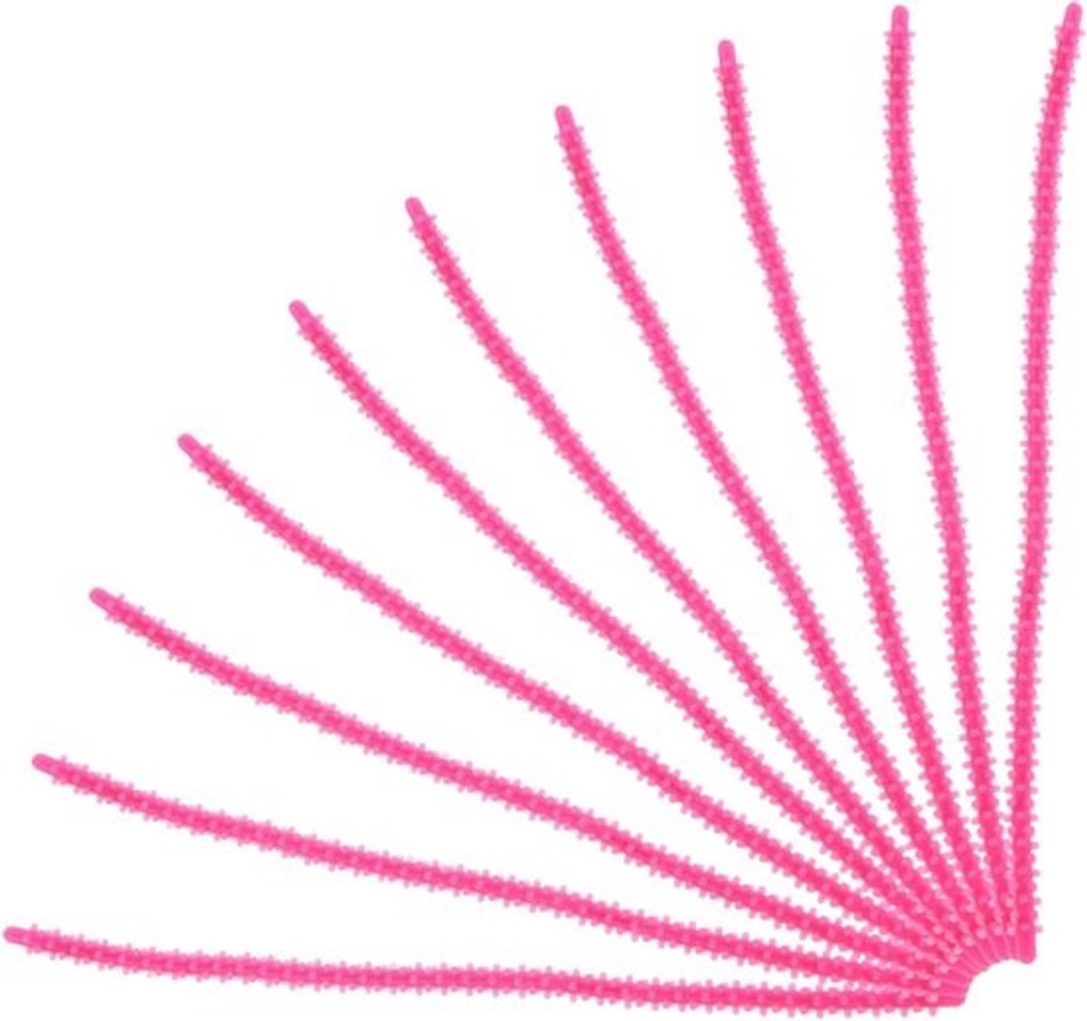 Haarrollerset Met Staven - Krulspelden Spiraal - Haar Krullen - Zonder Hitte - 15 cm - Roze