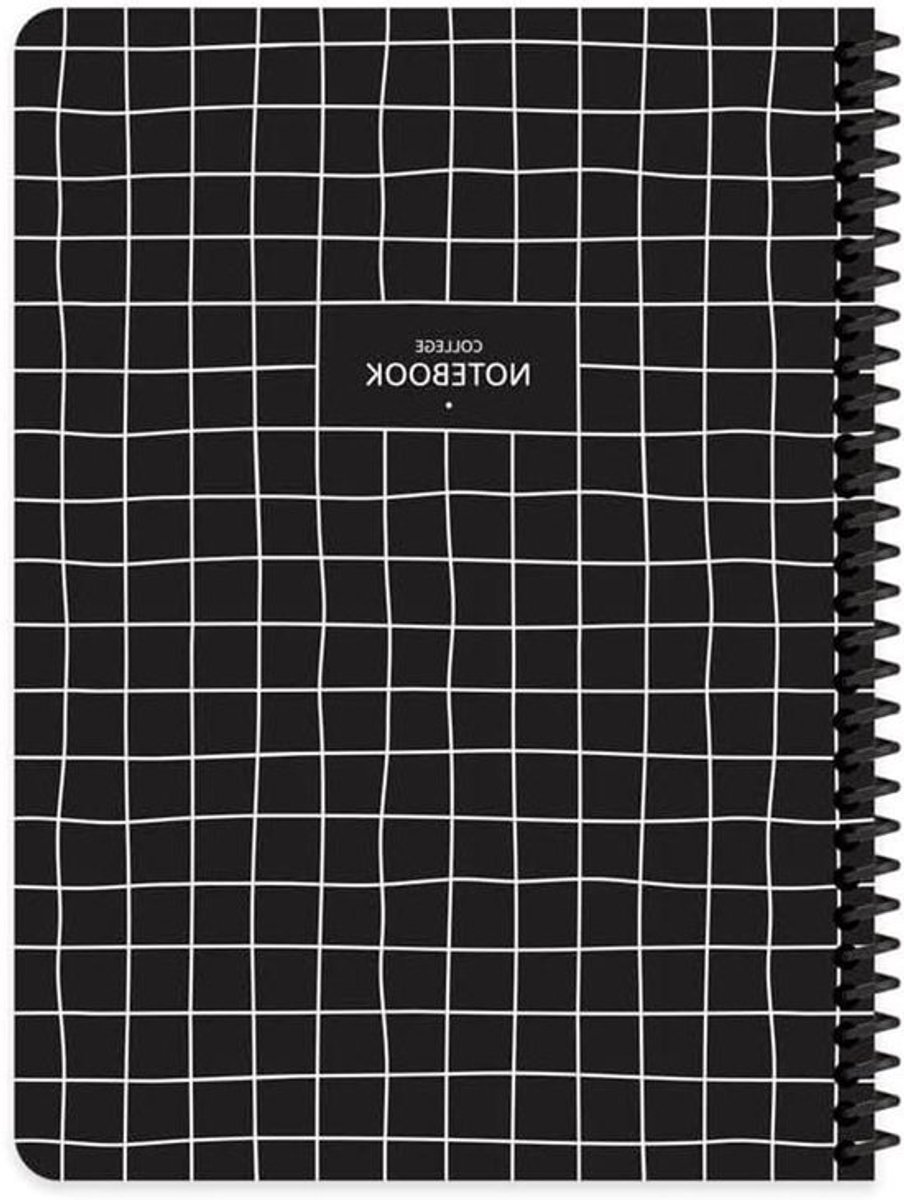 College Notitieboek - Schrijfblok School - Maken van aantekeningen - Geperforeerde pagina's - 16.5x22.5 cm - Niet aangegeven