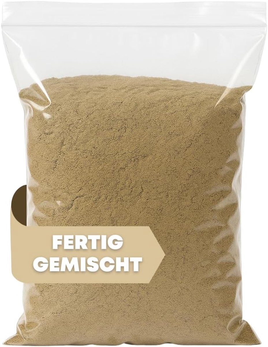 Zand met leempoeder I grafbaar & vormbaar I zand-klei-mengsel 1:5 I naar keuze ook 1 kg - 5 kg - 10 kg - 25 kg