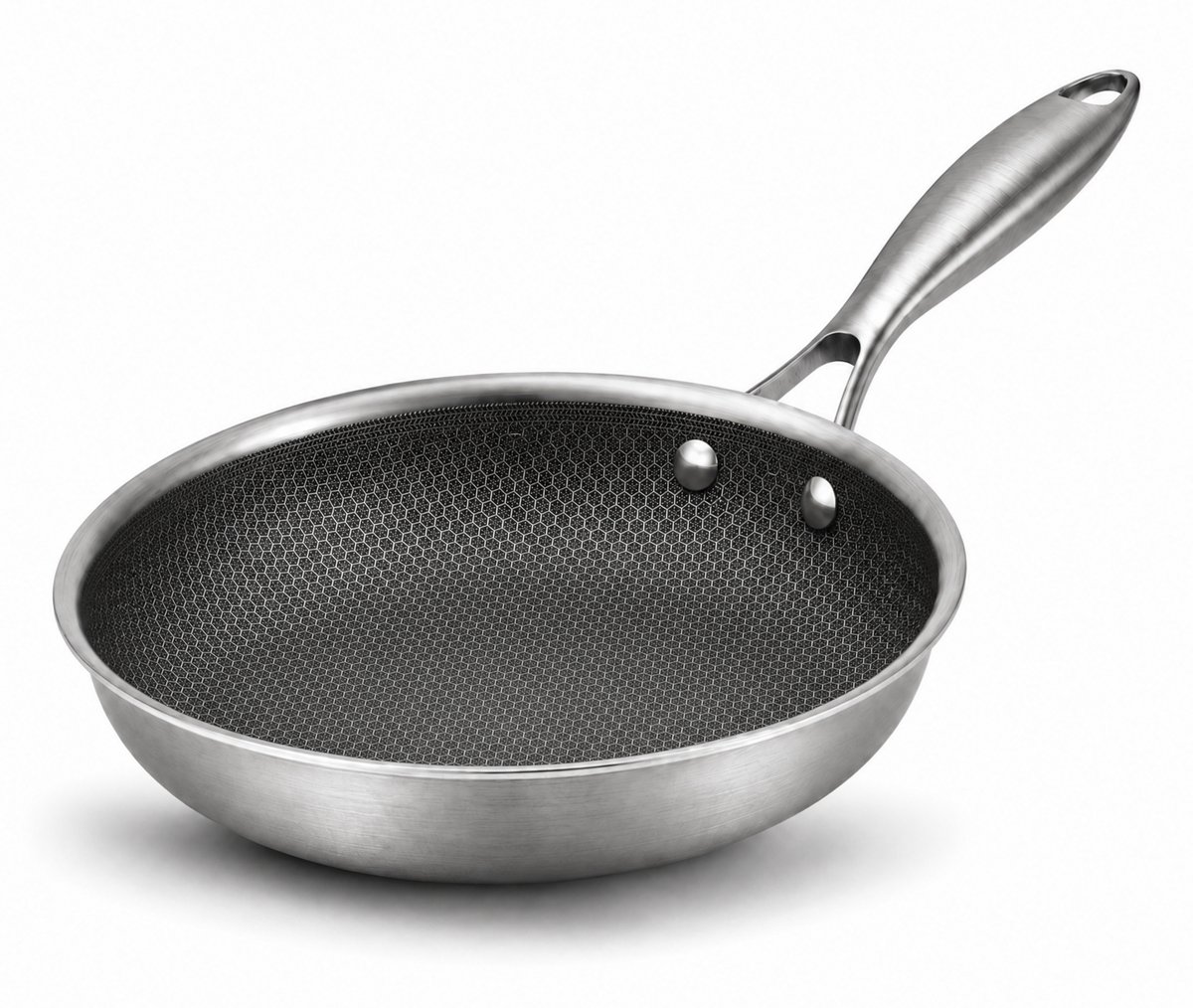 Cookinglife Koekenpan HexaCook - Hybride Pan ø 24 cm - NON STICK - geschikt voor alle warmtebronnen - keramische anti-aanbaklaag