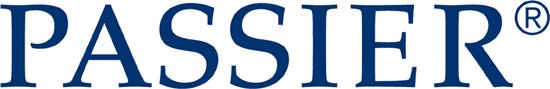 Passier logo met geregistreerd merkteken.