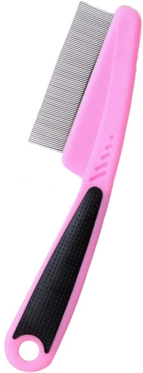 Roestvrijstalen Kam - Fijne Tanden Kam - Dagelijkse Haarverzorging - Professionele Kwaliteit - 40 gram