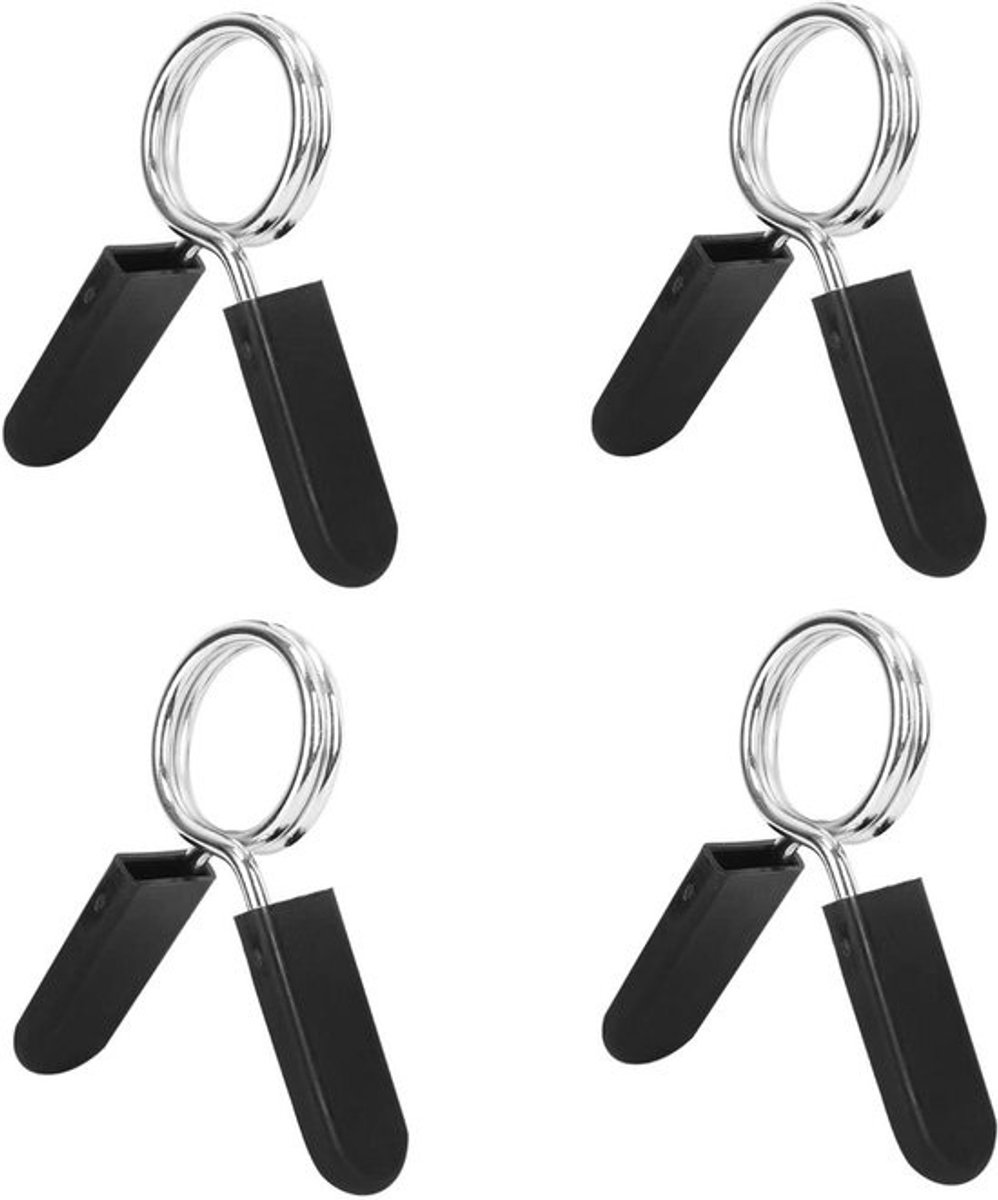 Halterschijfklemmen - Verenkragen Dumbbell - Gewichtheffen - Stevig Stalen Gesp - 9 cm - Diverse Kleuren