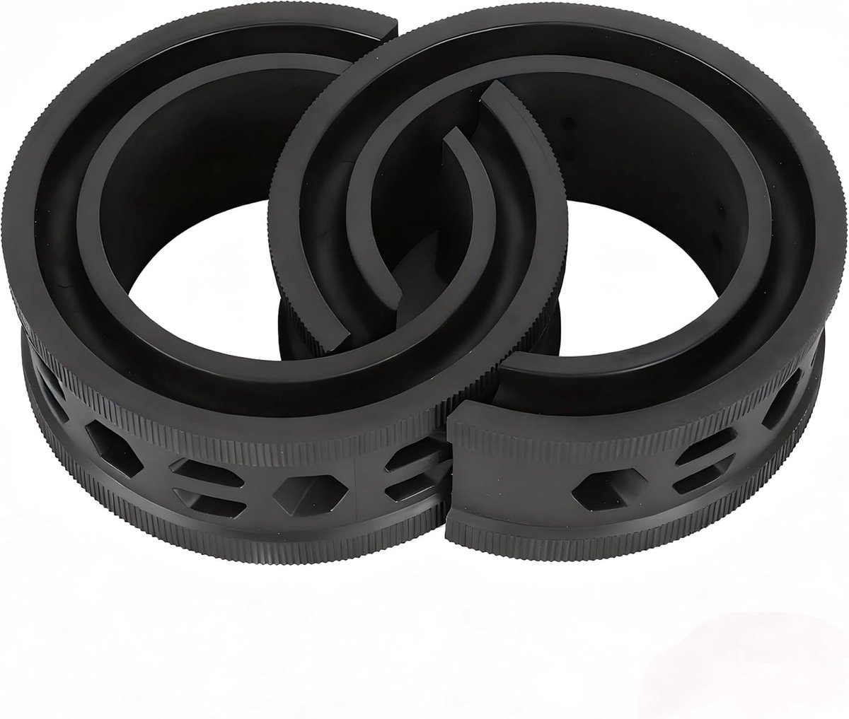 Dailygoods- Schokdemper - 2 Stuks - Rubber Veerbuffer - Universeel - Vermindert Ruis - Antivibratie - Duurzaam Materiaal