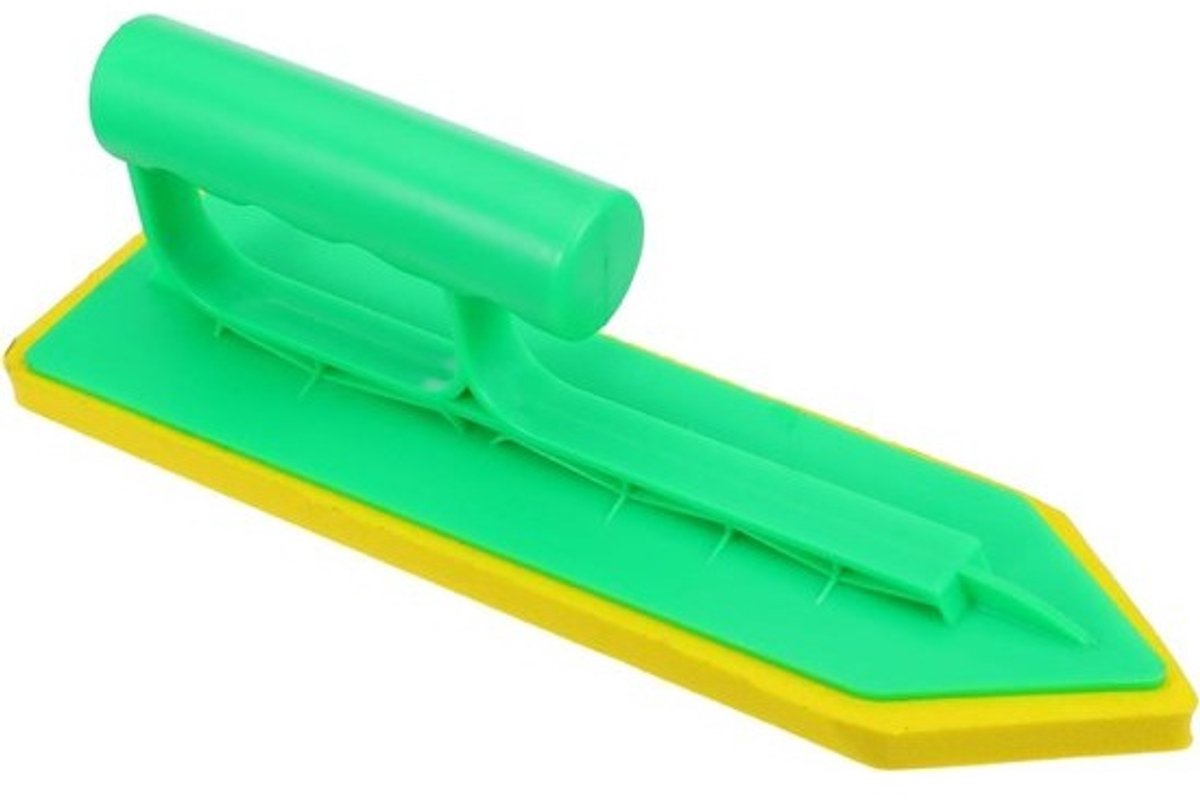 Tegelvoegspaan met Spons - Voeggereedschap Voegspatel - Tegels Afwerken - Ergonomische Handgreep - 23 x 8 x 6.5 cm