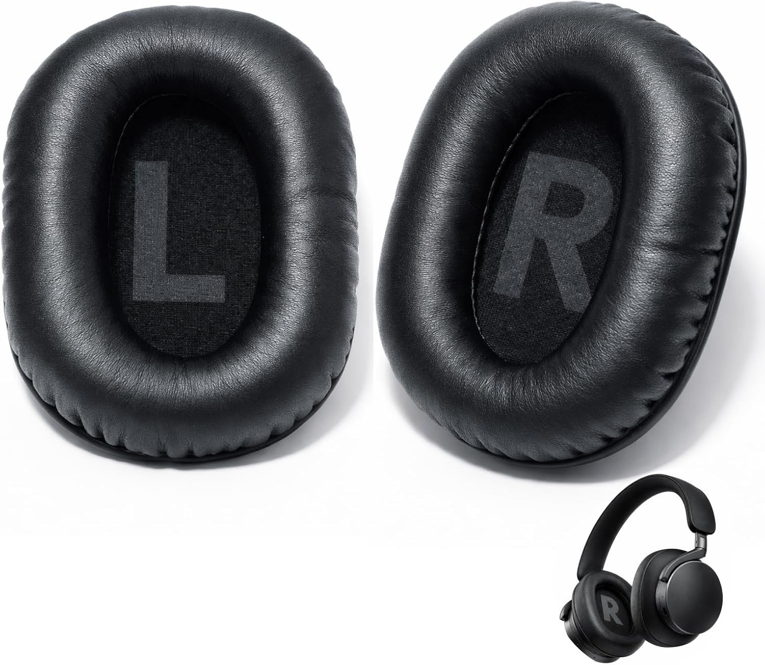 Comfortabele Geheugen Schuim Oorkussens met Kunstleer voor Gaming Headset, Geluidsabsorberend en Duurzaam, Perfecte Pasvorm voor Over-Ear Gebruik