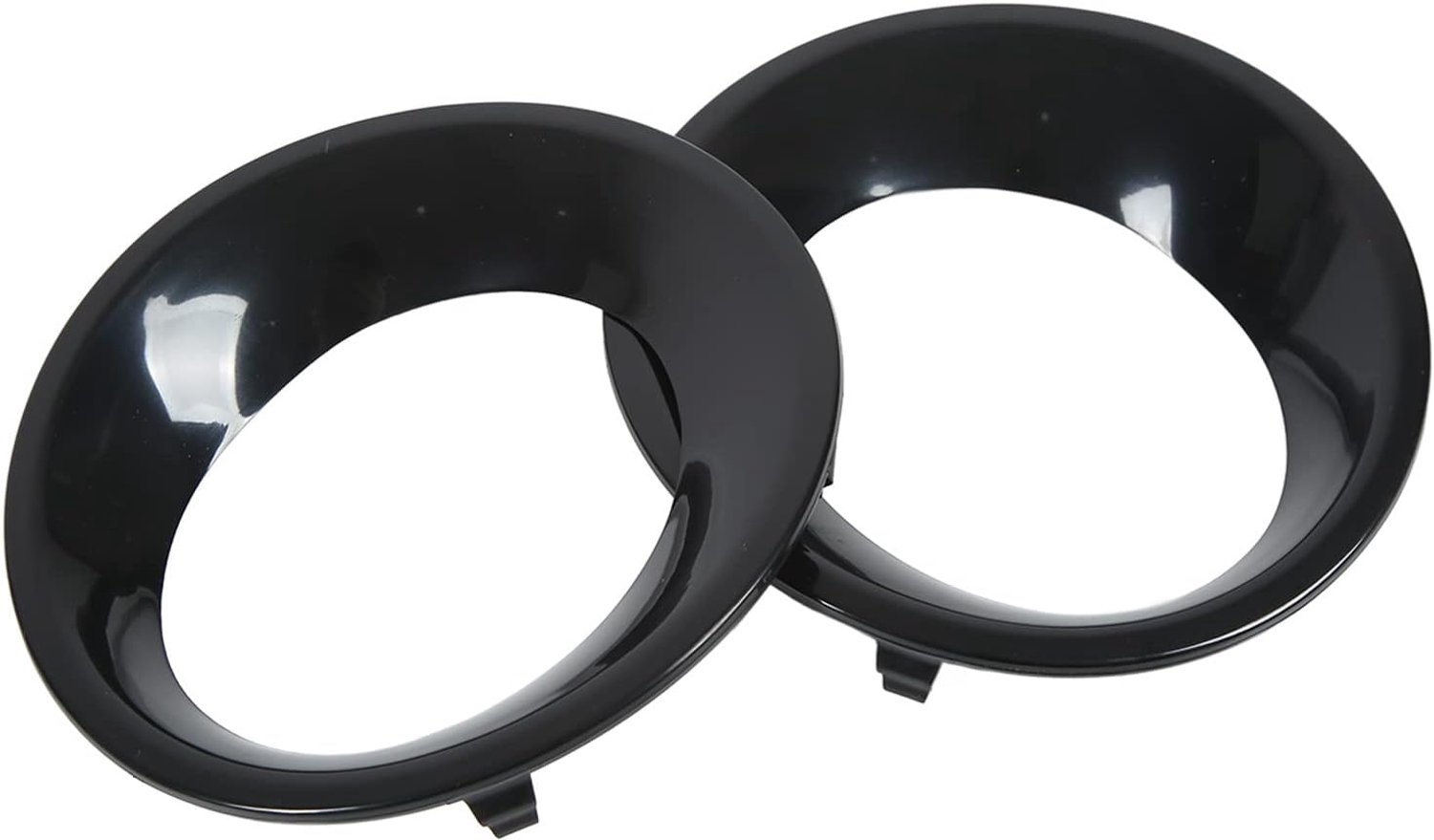 Foglight ring trim 2pcs/set - lichtgewicht ABS - krasbestendig - vervangend voor X3 E83 2007-2010 - ShopVlot