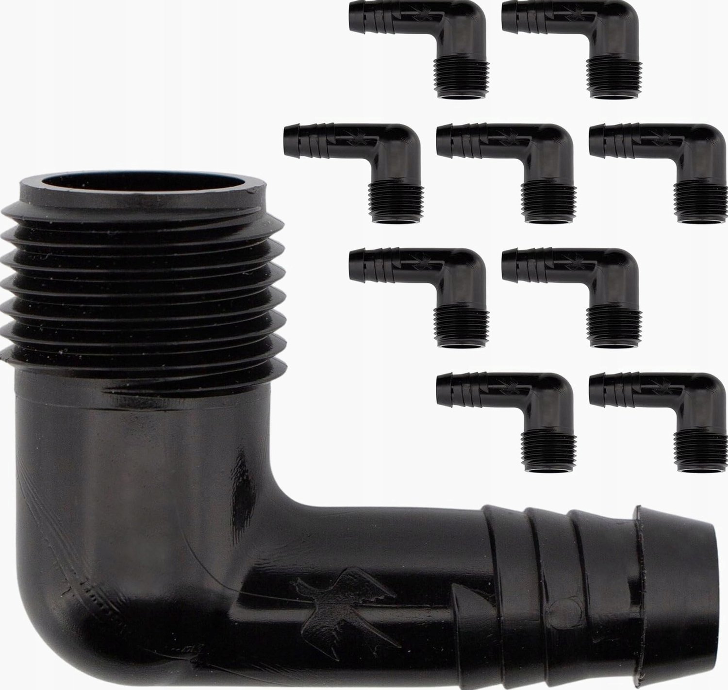 10x Hoekconnector 1/2" voor Tuinslang - Snel en Duurzaam